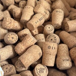 100 Natural, Champagne, Cork Stoppers, DIY, Weddings, Crafts, Decor, Party, Home